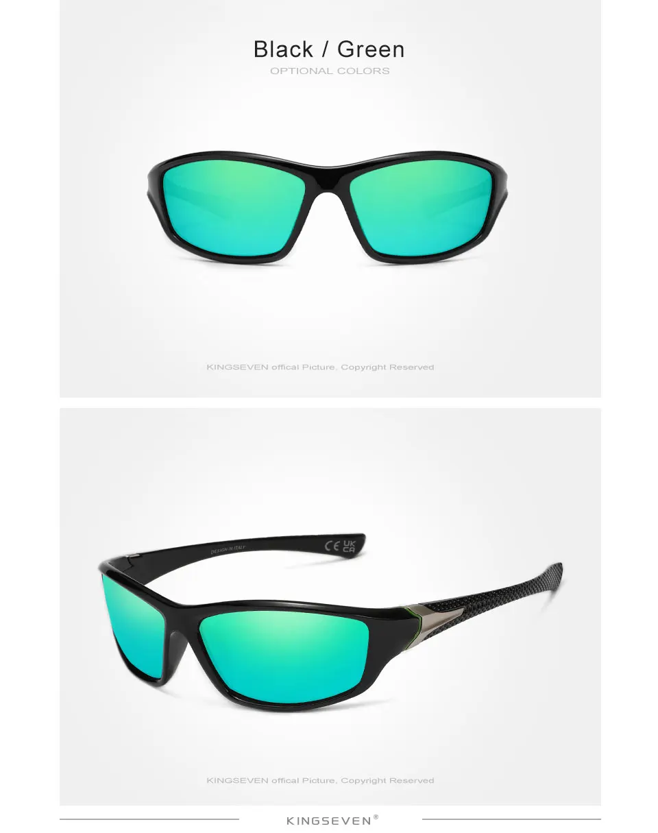 KINGSEVEN Outdoor UV400 Brille Gepolsterte Brille Anti-UV Unisex Sport Sonnenbrille Brillen Motorrad Reiten Schutzbrille – Detail 11