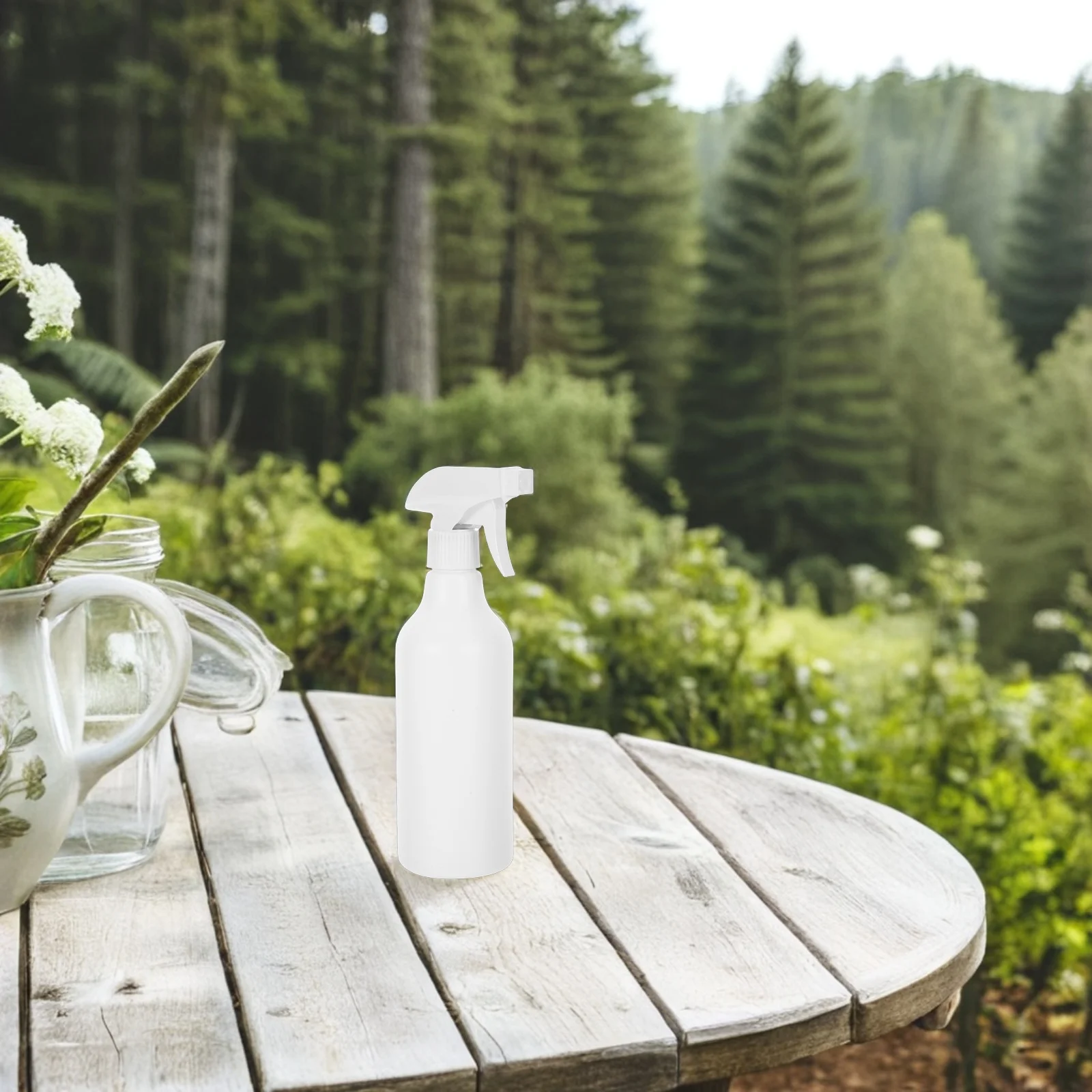 

4Pcs 500ml Refillable Fine Mist Sprayers for Cleaning Plants Salon Use Plastic Spray Bottles for Cleaning Plastic Sprayer