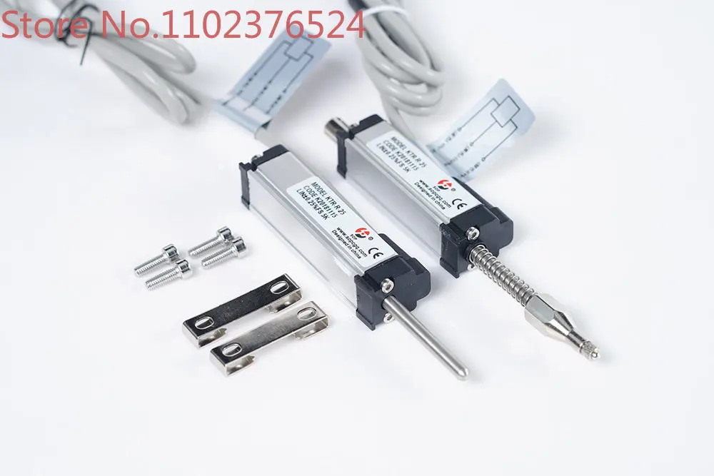 

5-100mm working stroke KTR linear potentiometer position sensor for Measure flatness