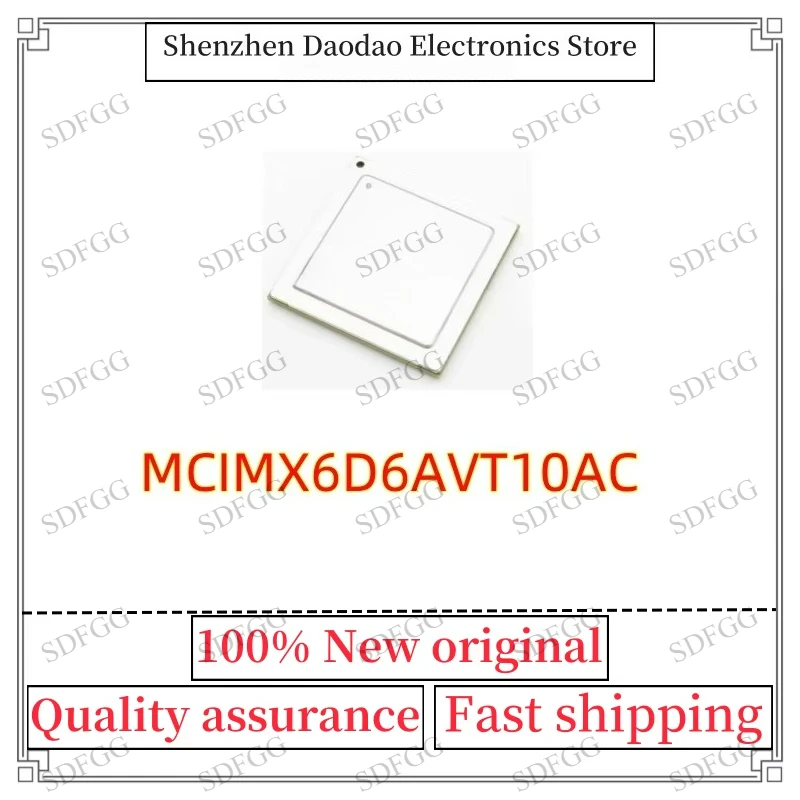 MCIMX6D6AVT10AC MC1MX6D6AVT10AC BGA624 Microcontroller Chip IC New Original