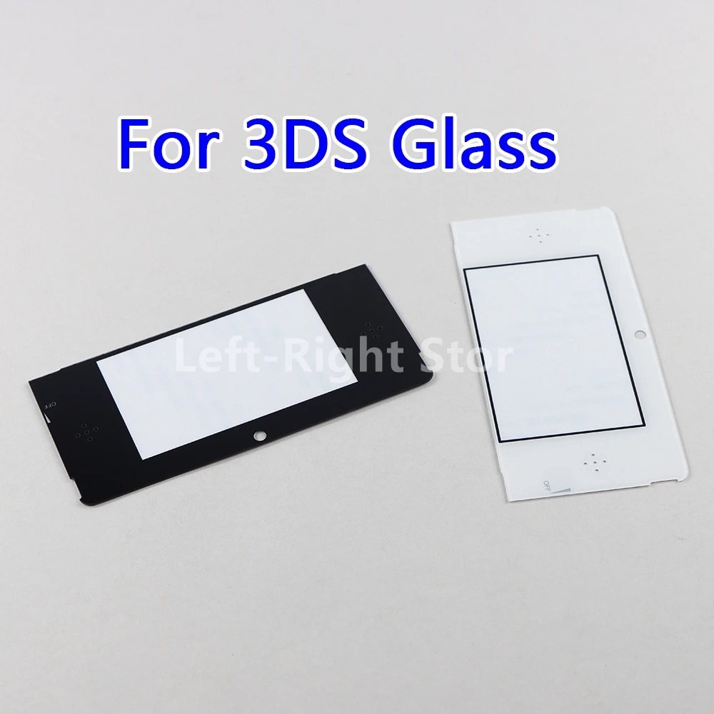 

30PCS Top Front LCD Screen Display Replacement For Nintendo 3DS Glass Plastic Mirror