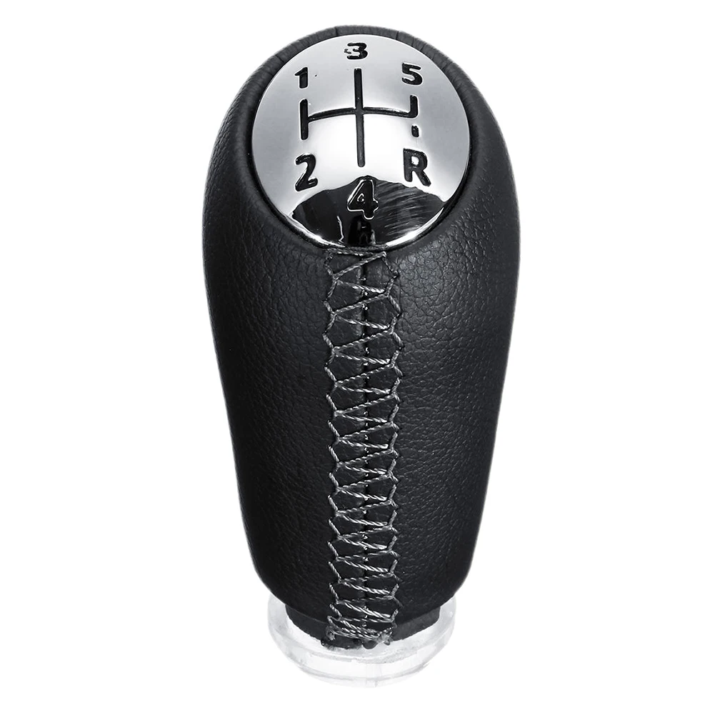 

5 Speed Car Shift Knob PU Leather For RENAULT Laguna Megane 2 Clio 3 2003-2009 Kangoo Car Interior Accessories