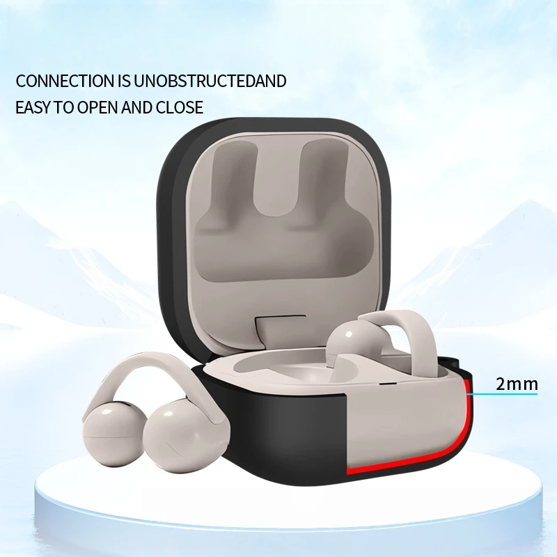 

Earphone Covers for SONY LinkBuds Clip WF-LC900 Headphone Protective Case Shockproof and Dustproof Case