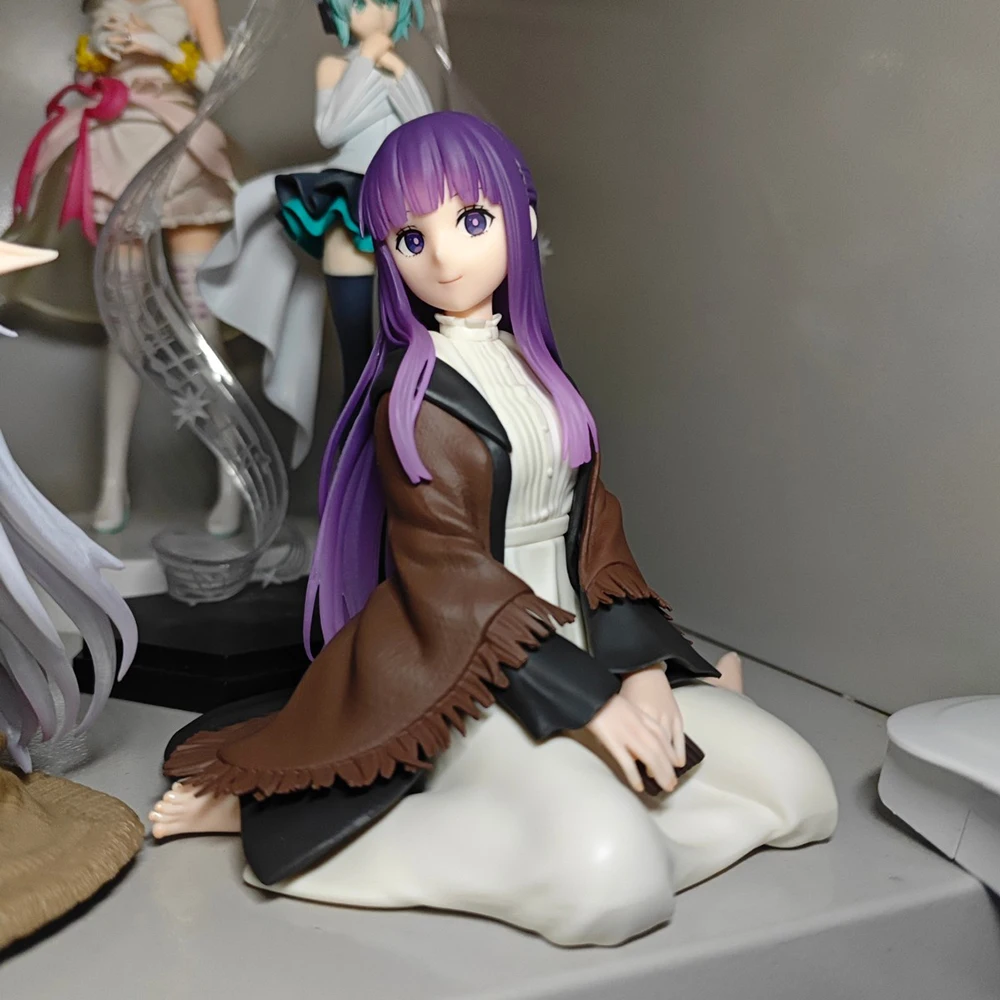 Origineel op voorraad Taito Sousou No Frieren - Fern Desktop Cute Collection Series Model Cartoon Character Action Figure Garage Kit