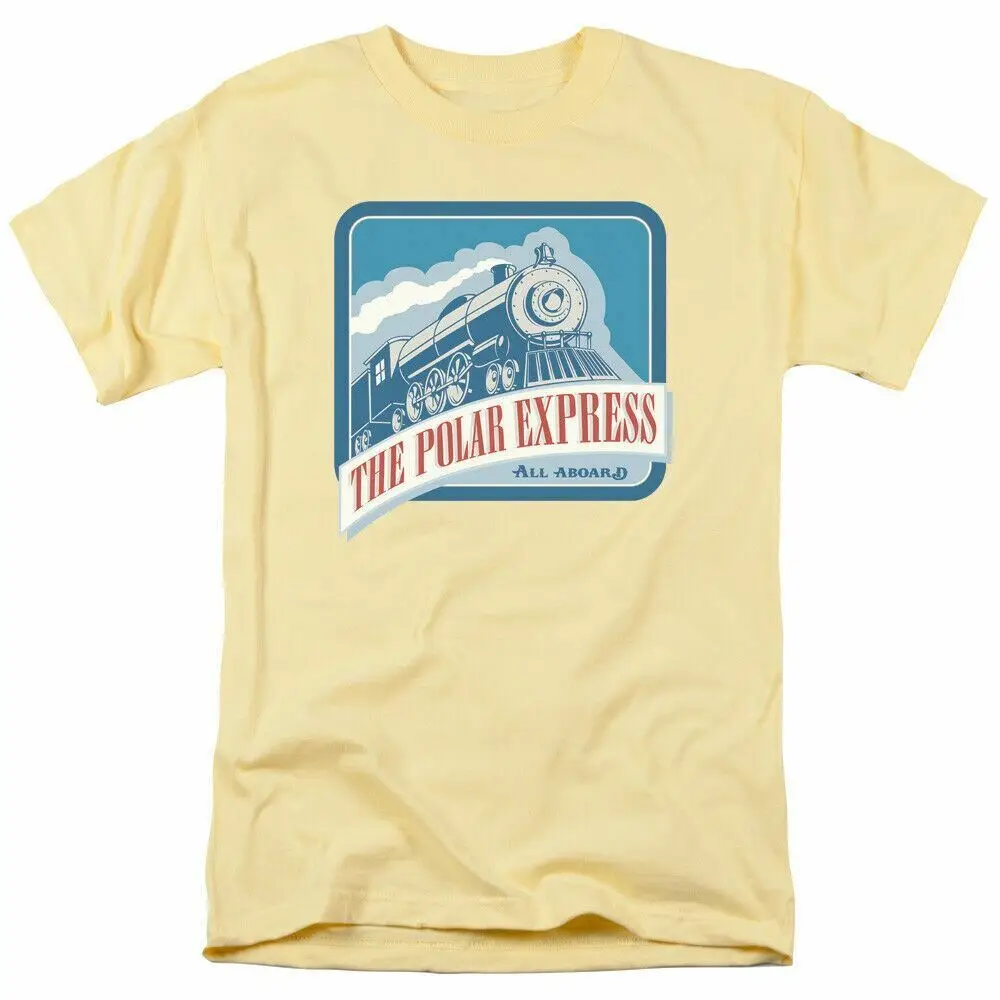 

The Polar Express All Aboard T Shirt Mens Licensed Christmas Movie Tee Banana