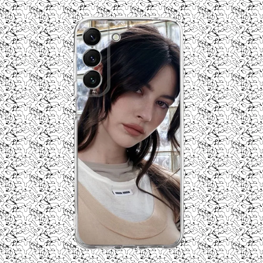 Gracie Abrams Singer Phone Case Silicone For Samsung S30,S23,21,22,20 Ultra,S20 FE lite,S10,9,PIus Note20ultra Cover Clear