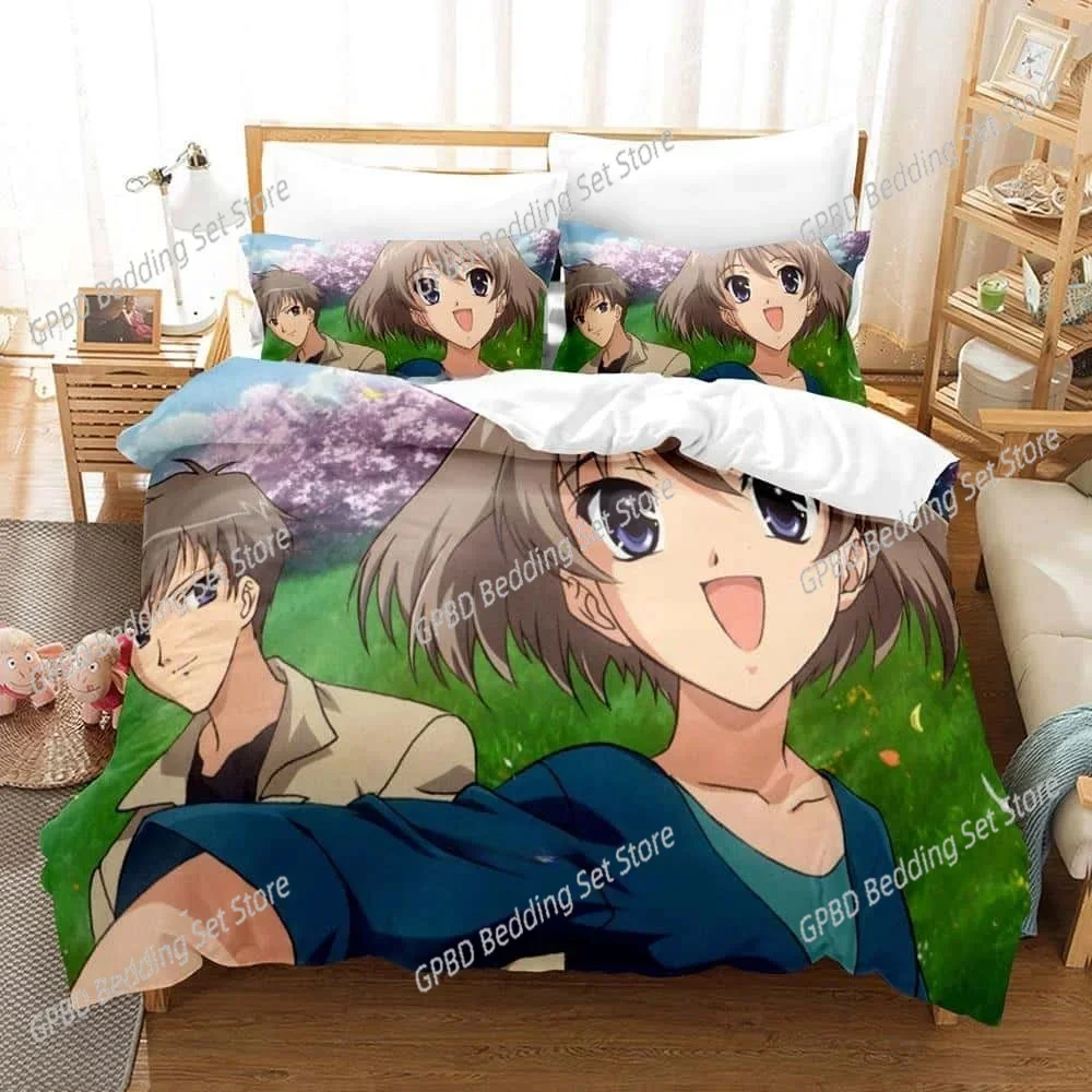 

3D Printed Anime Myself ; Yourself Bedding Set Duvet Cover Bedroom Comforter Single Twin King _Size Quilt Cover Home Textiles