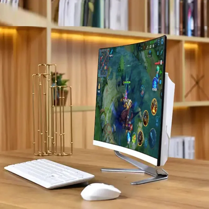 32 "Core I7 Pc Gamer I9 Monitor curvo monoblocco Computadora 8 GB 16 GB 32 GB RAM 1 TB SSD AIO Computer All In One Pc Gaming