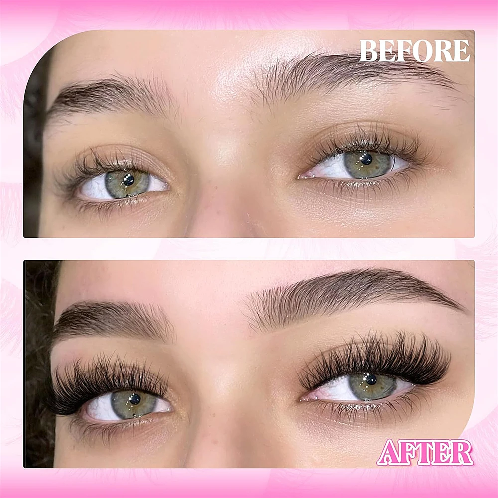 Ciglia finte in pelliccia di castoro 3D di alta qualità con trama spessa per l'esportazione europea e americana all'ingrosso transfrontaliero