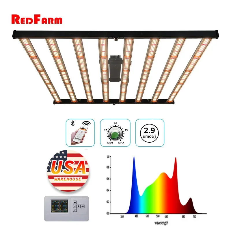 301H evo 3.14umol 650w 800w 720w UVC for Plant USA Stock Samsung evo lm301b full spectrum led grow light panel 281B plus