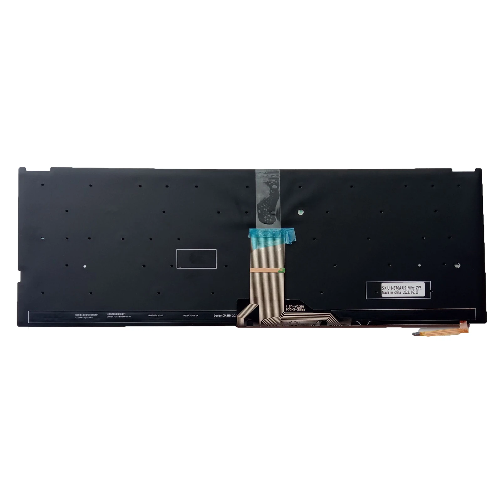 for ASUS F515 F515E X509FJ-EJ095T X509 X509F X509D M509D X515 X515M US Laptop Keyboard