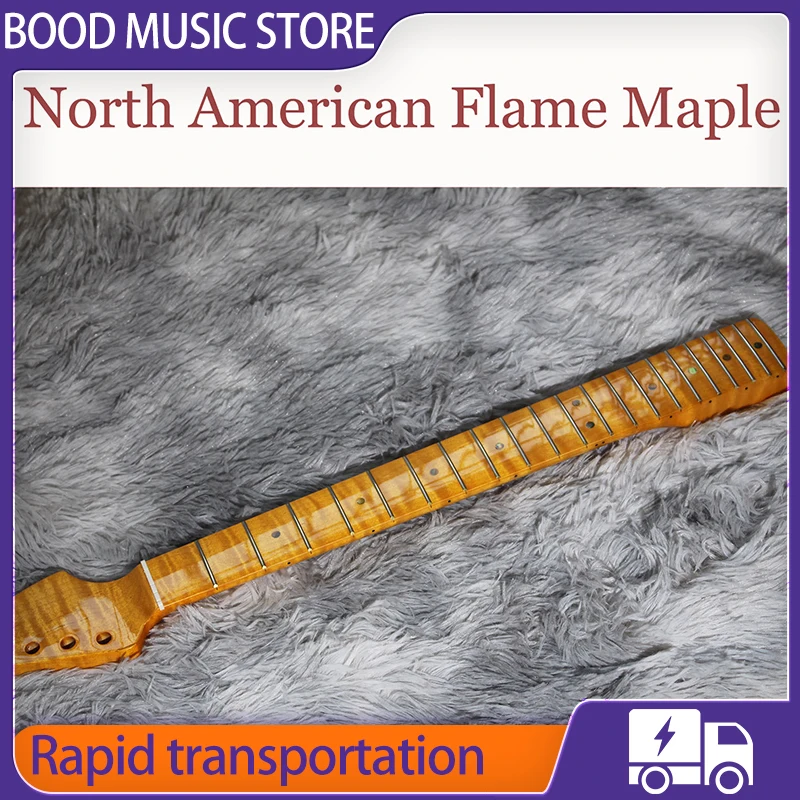 

Fed Strt 21 Fret Carbon Flame Maple Neck Grill North American Flame Maple Suit for High-end Guitar