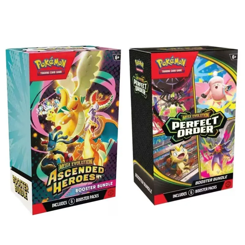 NEW#-#-Pokémon English Mega Evolution Ascended Heroes Scarlet Violet 151 Booster Bundle ME03 Trainer Box Collected Trading