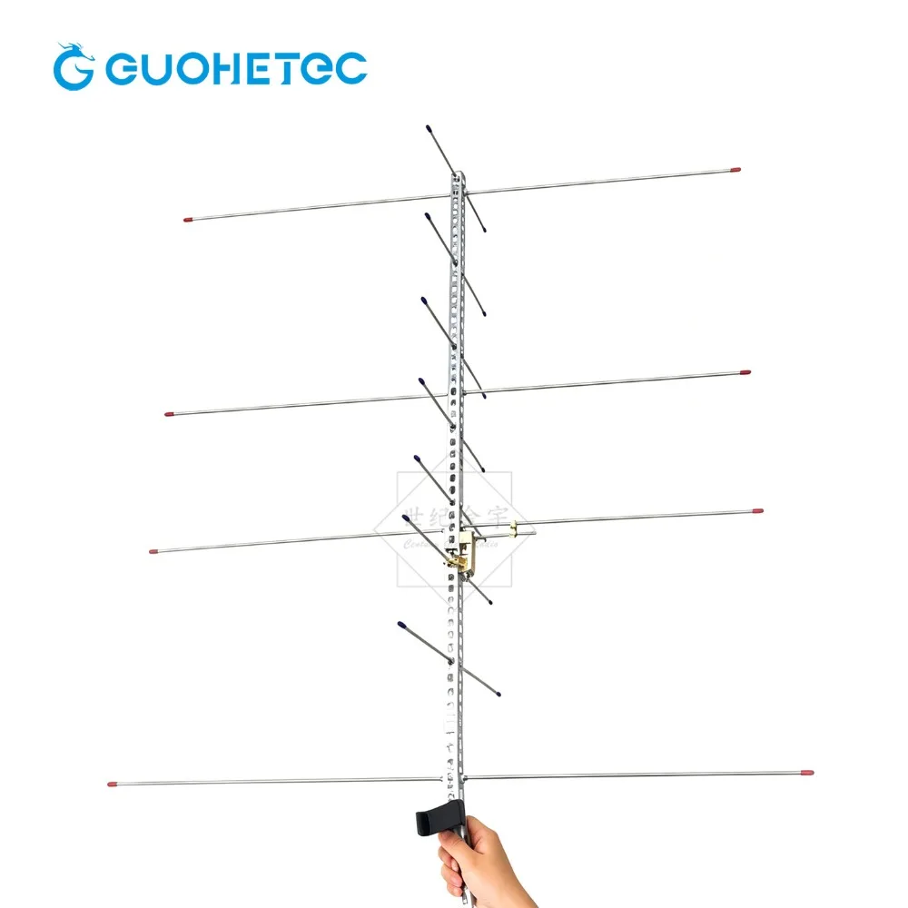 Handheld Yagi Antenna GH-U7V4-P Dual-Band High-Gain Directional UV Antenna for Satellite Radio Communication