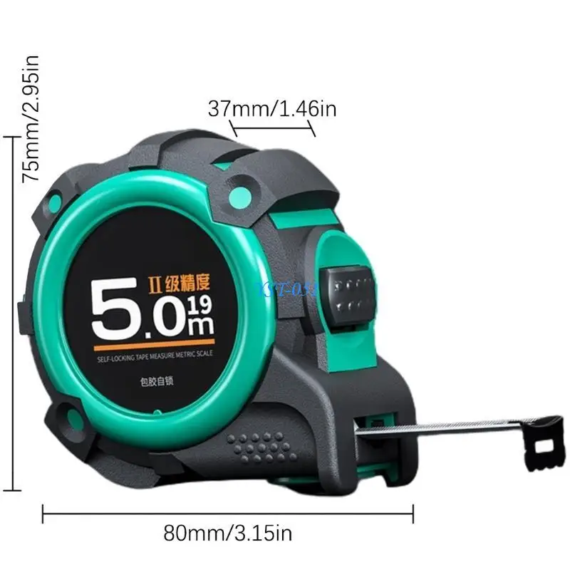 

E15A Professional 5m Reinforced Tape Measure for Precisions Measurements & Drafting