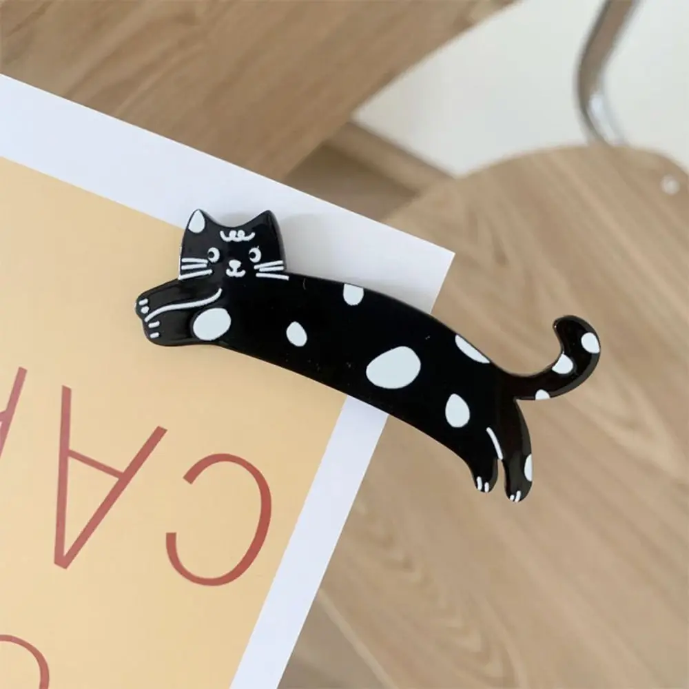 Pinza de pelo de gato de dibujos animados para mascotas, accesorios para el cabello de ácido acético acrílico, Clip lateral de pico de pato para fiesta