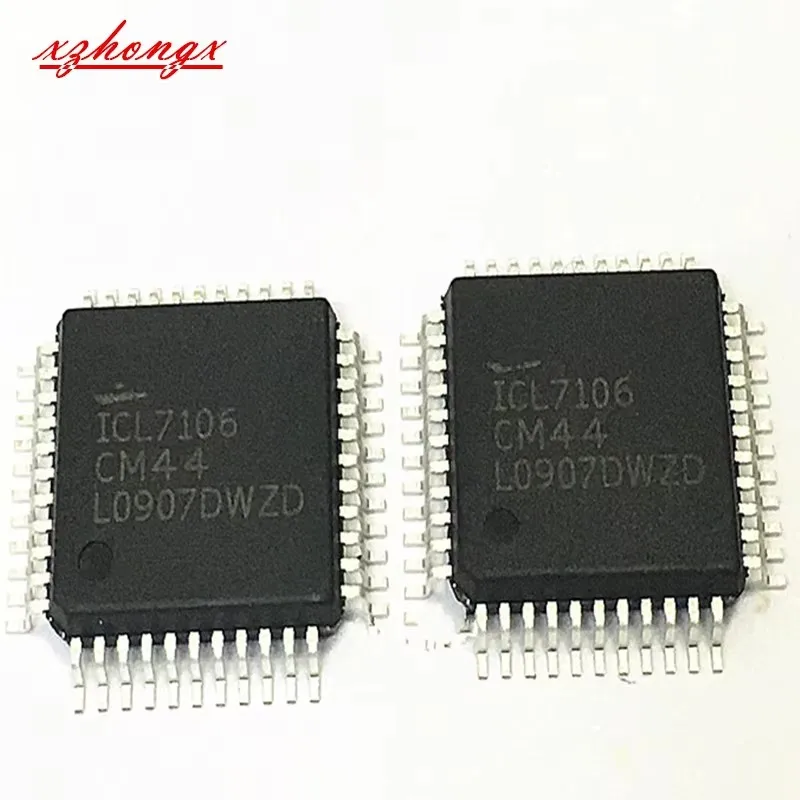 

10pcs ICL7106 ICL7106CM44 QFP44 new and original