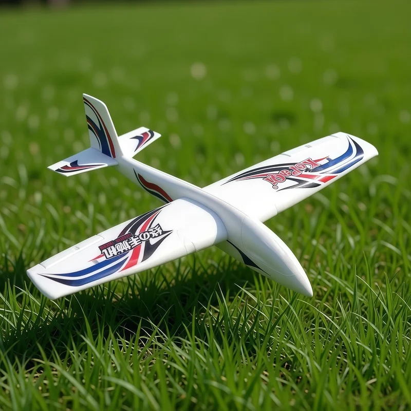 

Model Aircraft Assembly Kit: Electric Remote-Controlled Glider Hand-Launched Beginner-Friendly Fixed-Wing Adult Assembly Durable