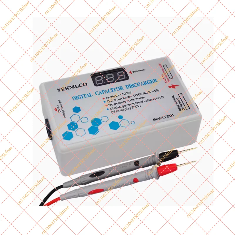 

Smart Capacitor Discharge Pen / Automatic AC/DC High Voltage Bleeder Resistor Tool for Electronics Repair