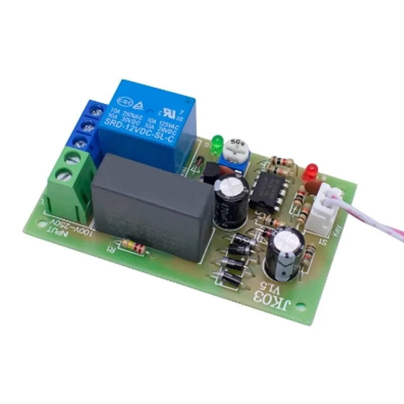Power-on Delay Relay Board, 5 S Módulo sincronismo, adequado para Staair Light, corredor, interruptor corredor, NE555, 220V