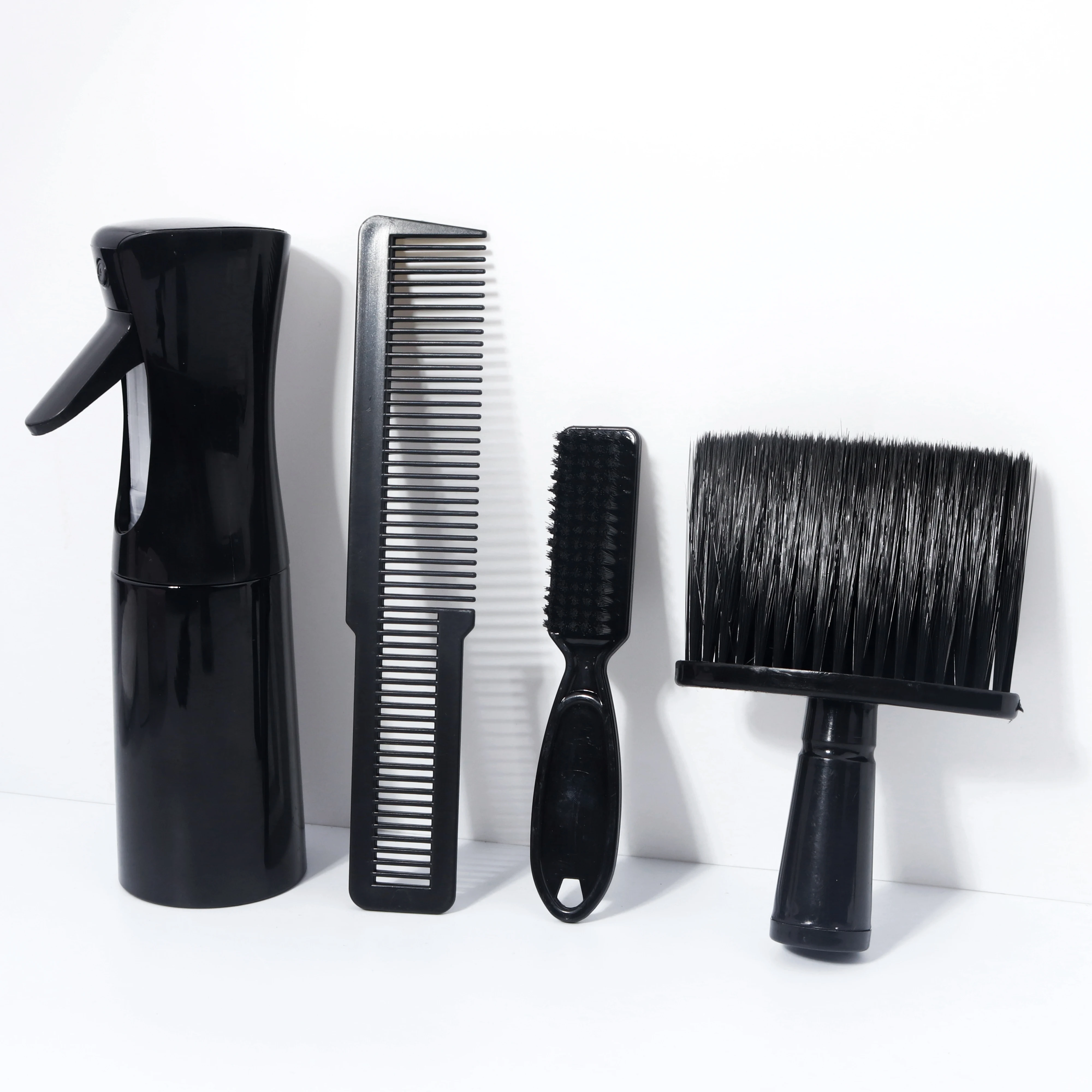3/4/5pcs/lot Black Hair Comb Set Styling Hairdressing Comb Men\'s hair comb Barber Training Tail Comb Salon Studio HairCut Comb
