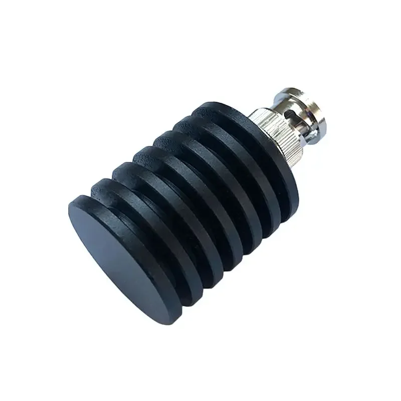 10W BNC Male Plug RF Coaxial Termination Dummy Load 50ohm Nickel Plated for 3GHz-4GHz-6GHz Applications Coax Accessories