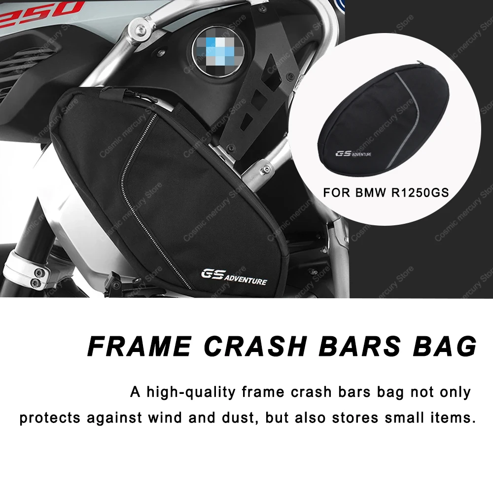 For BMW R1250GS Adventure R 1250 GSmotorcycle Frame Crash Bar Waterproof bag Repair Tools Place Travel Bag