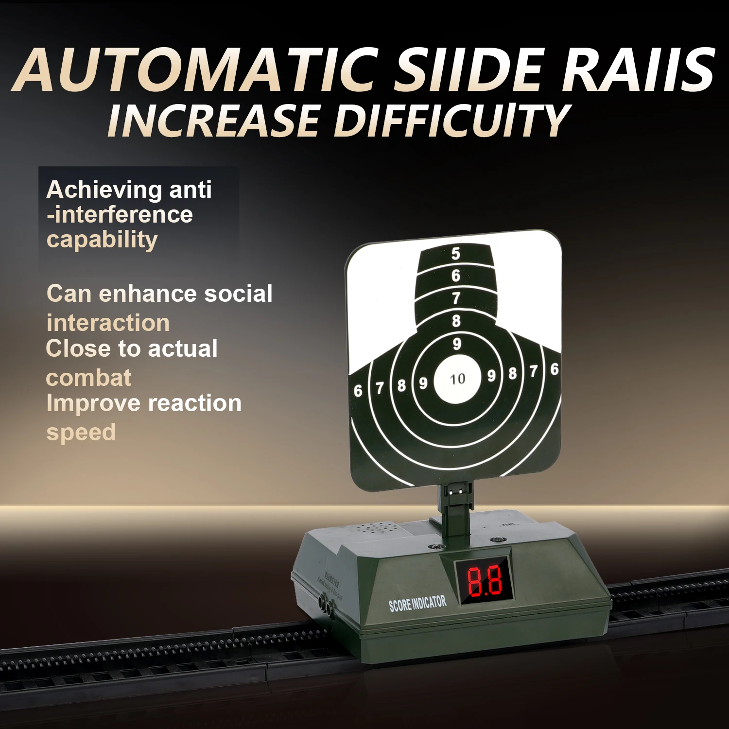 T1358 Auto-reset Shooting Target: Efficient Training to Build Muscle Memory Without Interrupting Practice.
