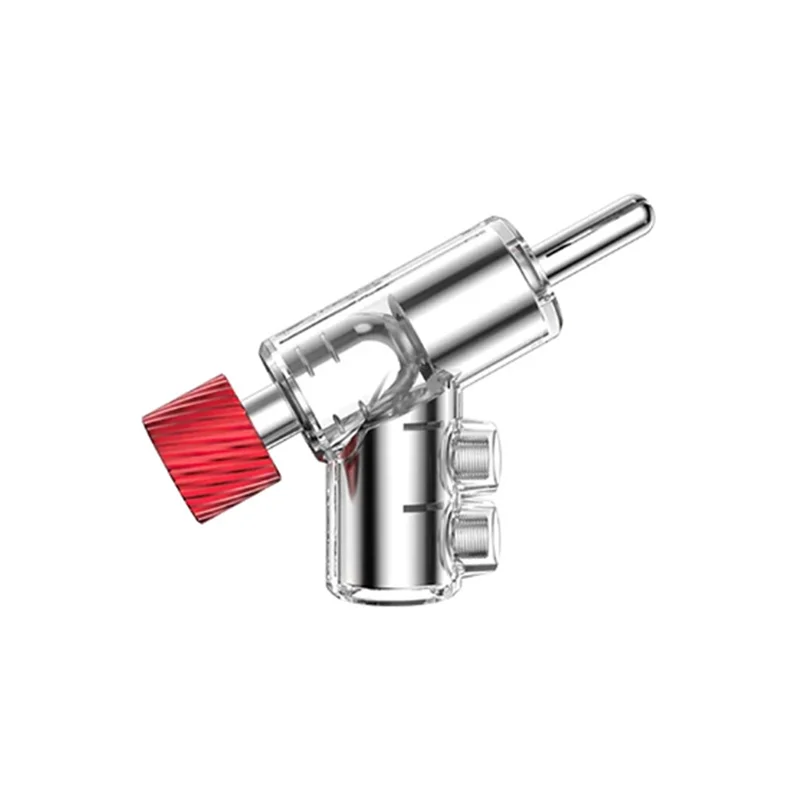 45-градусные штекеры типа «банан» с двойным винтом, фиксирующий динамик, двойной винтовой фиксатор, прямоугольный штекер типа «банан» с родиевым покрытием