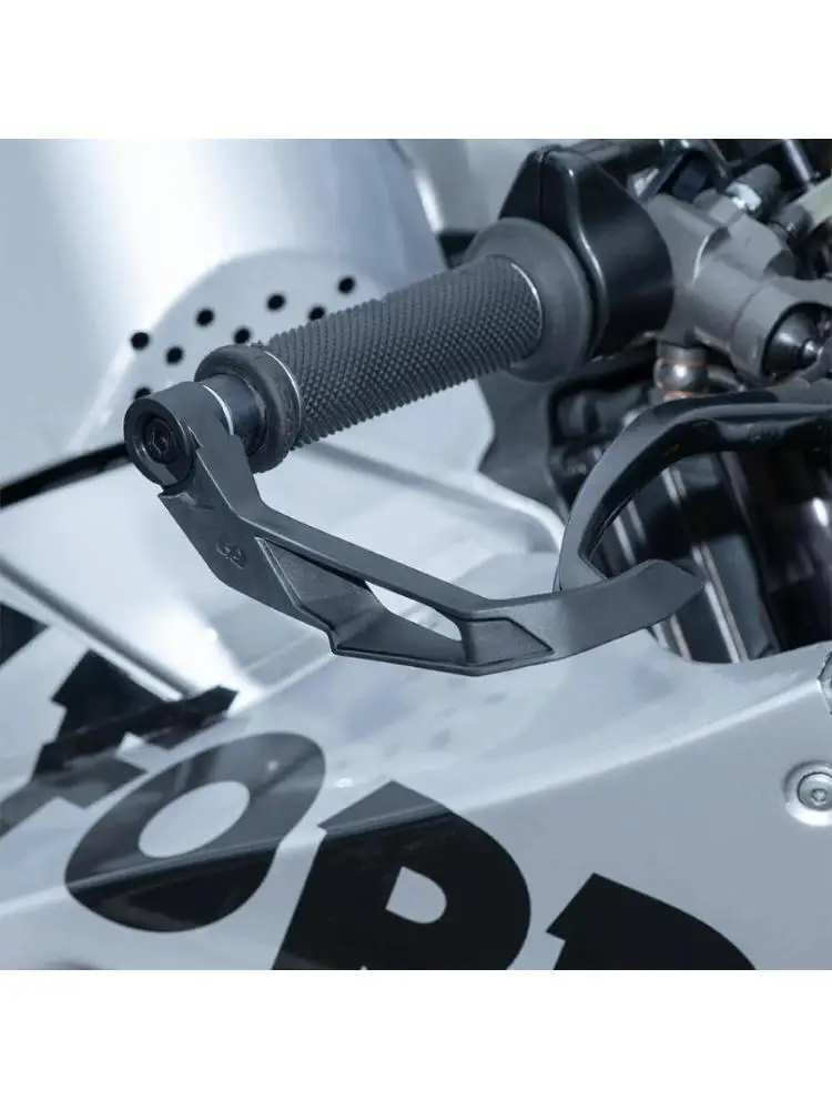 Levier de frein universel pour moto de course, 2 pièces, pour utilisation à droite, housse de protection pour moto à deux roues en noir