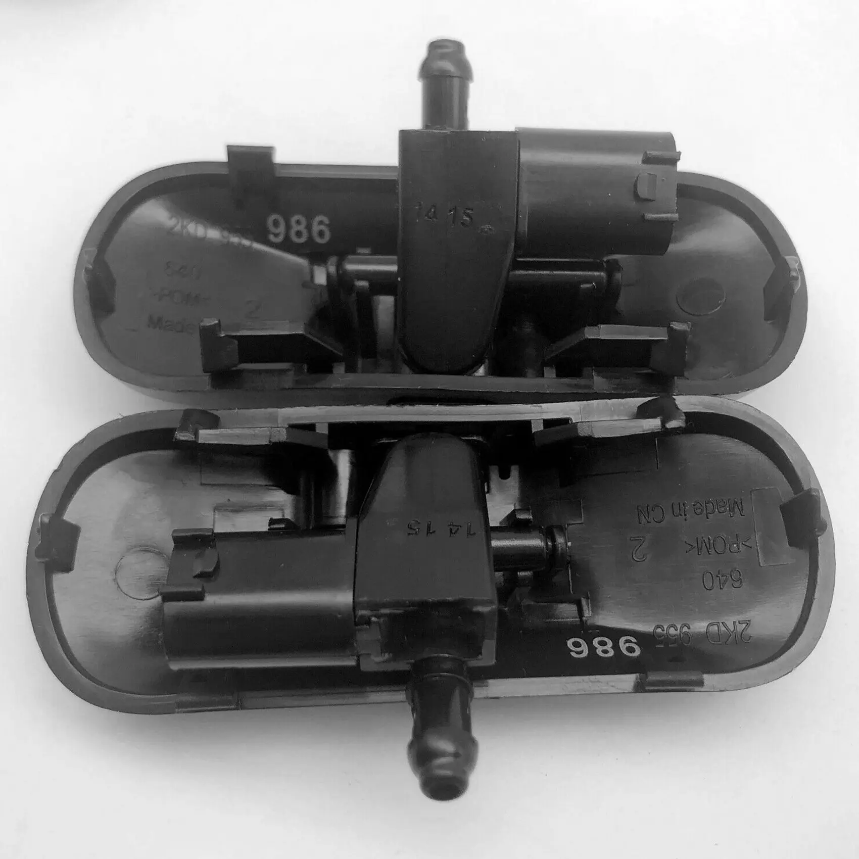 

2PCS Windscreen Washer Jet Water Spray Nozzle With Heating For Passat B6 Jetta Golf Caddy 2KD955986 5M0955986C
