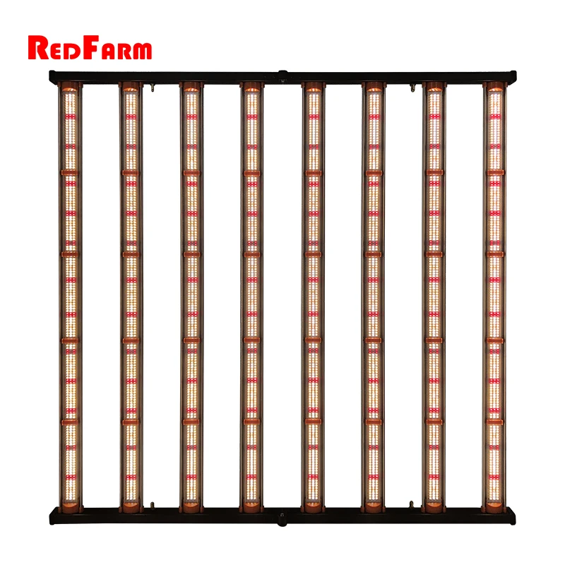 For Redfarm US Stock  G3 MARS 800W Commercial Indoor LED Grow Light 5x5 Far Red Aluminum Body with IP65 for Bloom