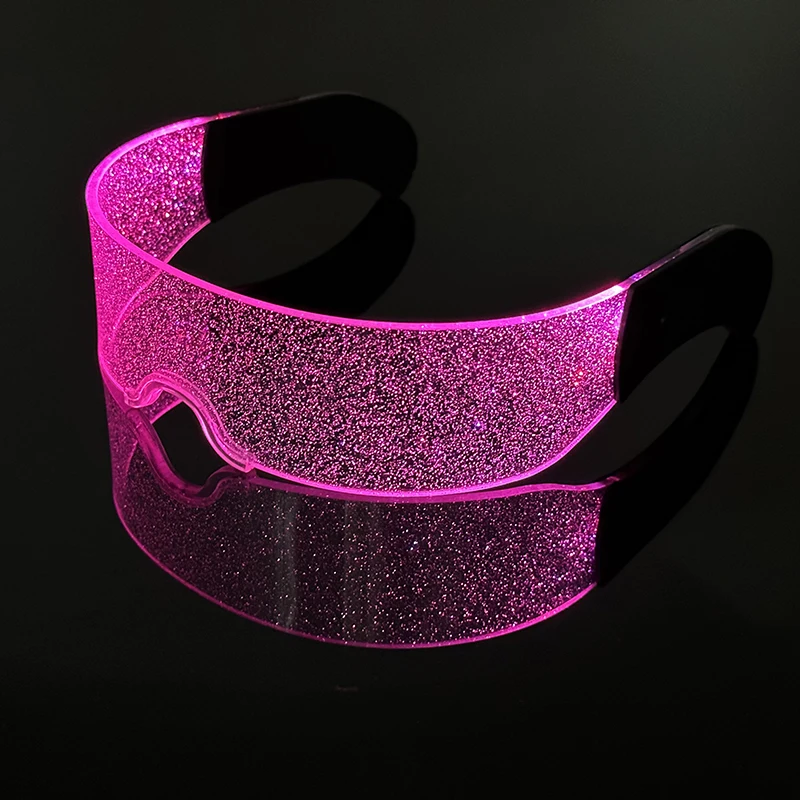 New Colorful LED Glasses Women Men Decor Eyewear Luminous Party Glasses Glowing For  Rave Night Club Bar  Dancing Party