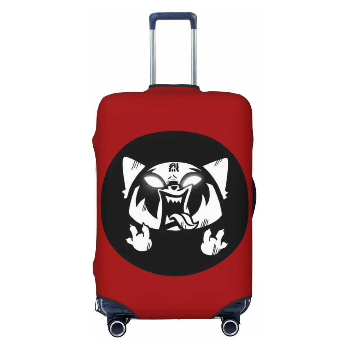 

Пользовательский агрессивный чехол для багажа с героями мультфильмов Retsuko, моющийся чехол для чемодана, защитный чехол, подходит для 18-32 дюймов