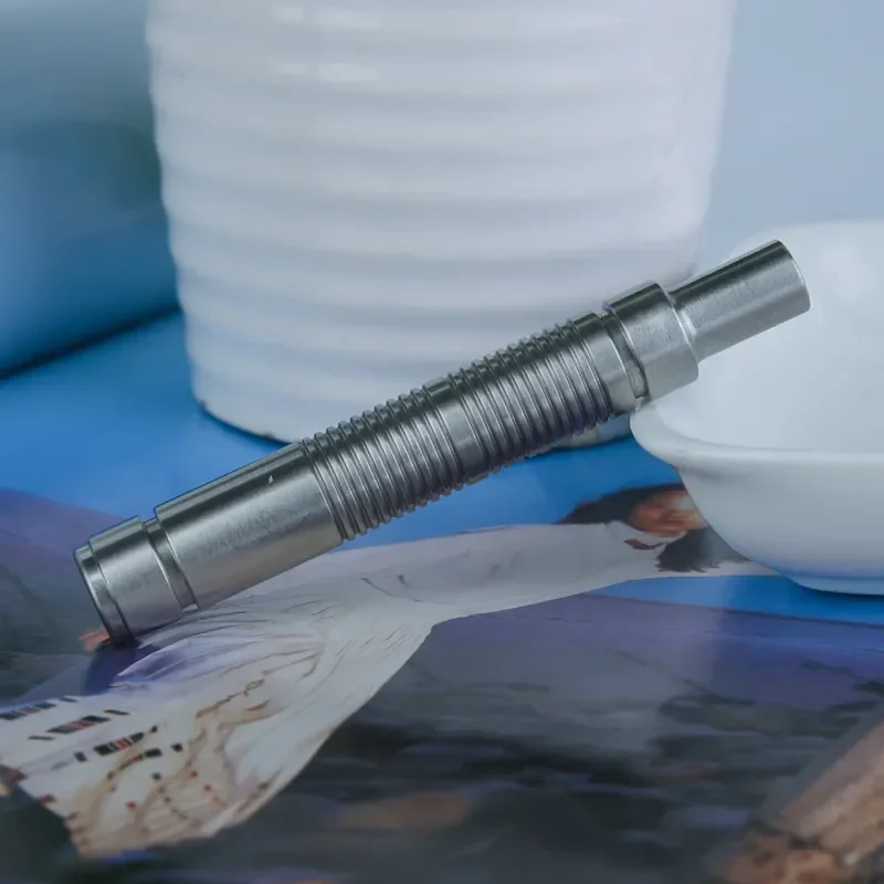 YAQI Mens 316 Stainless Steel Men Safety Razor Handle Solid Color Simple High Quality Razor Handle For Men