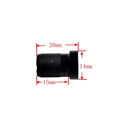High definition 120 degree underwater camera waterproof lens objective lens underwater camera lens