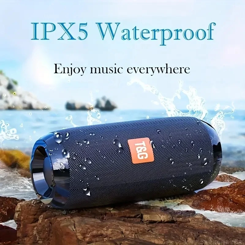 Wireless Bluetooth 5.3 Speaker Waterproof Audio USB card supports FM 360 stereo surround outdoor portable speakers