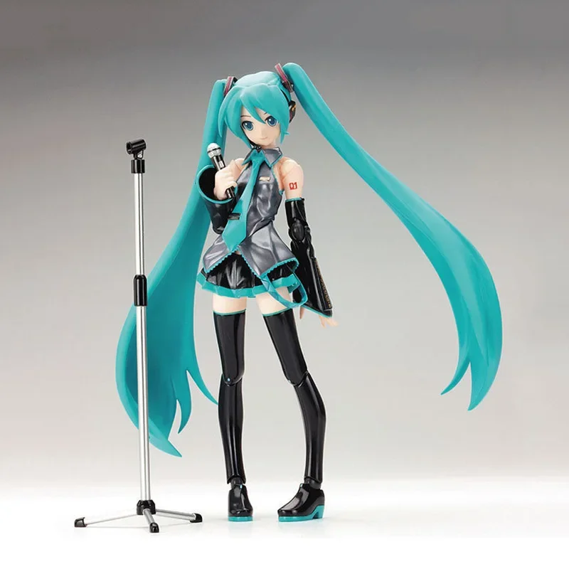 15CM Hatsune Miku rysunek Model akcji dekoracja lalki z kreskówek ozdoba kolekcja zabawek prezent prezent Ins Kawaii śliczne Anime piękny