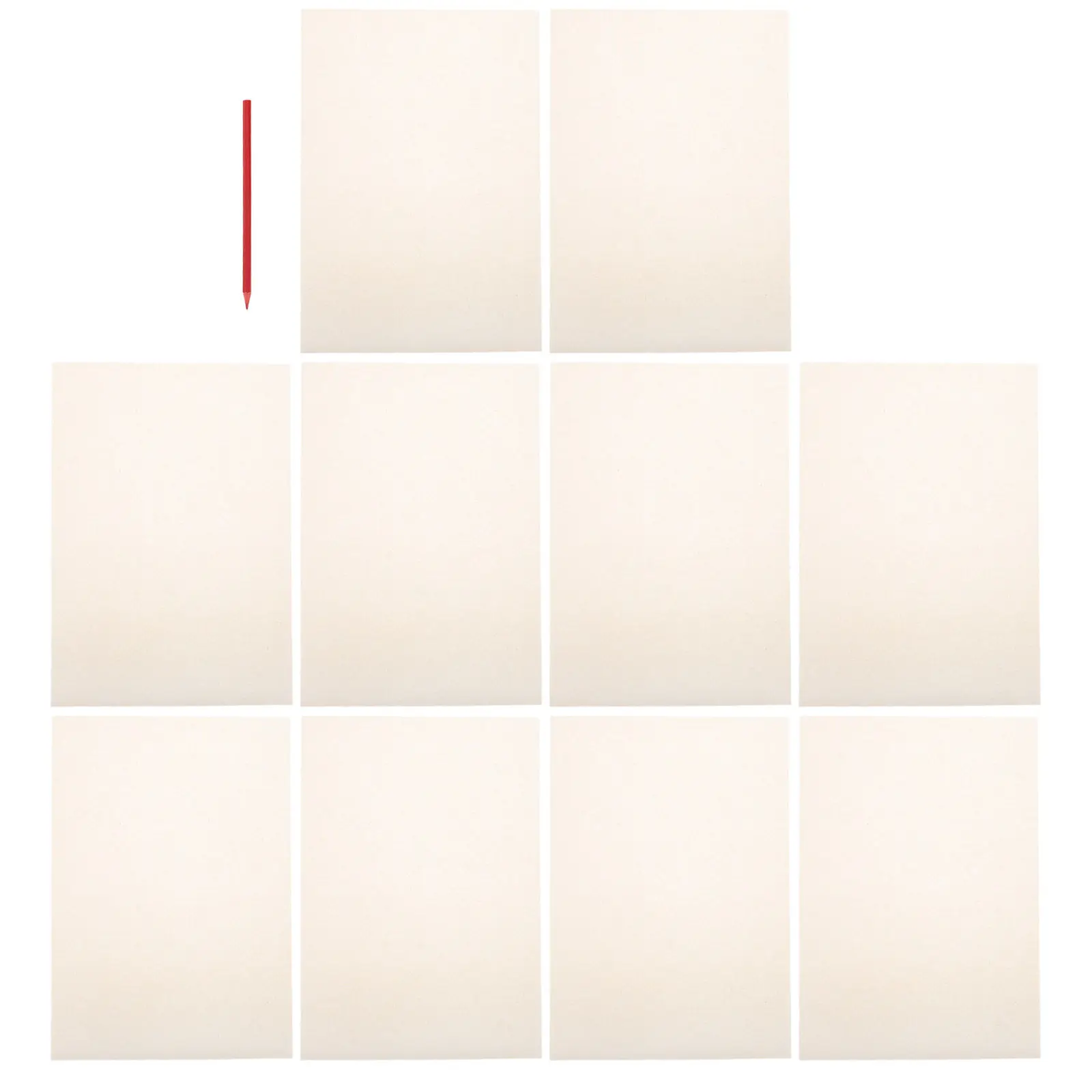 10Sheets Pottery Transfer Paper Underglaze Paper for Clay Ceramic Porcelain Blank Art Tracing Sheets for Drawing Transfer