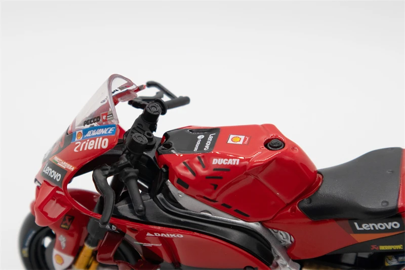 Maisto 1:18 Ducati Gp Lenovo Team #63 Desmosedici Pecco Bagnaia 2022 Model Motor