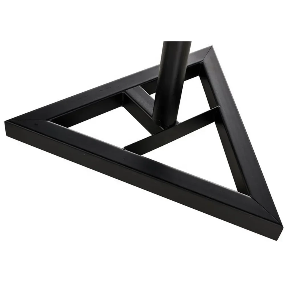 Heavy  Black Metal Speaker Support Bracket Height Adjustable Fixed Stand for Recording Studio Stage Audio Equipment Accessor