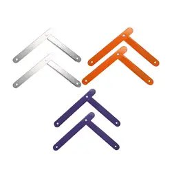 shawwille 2x Folding Step Ladder Hinge Attachment Stepladders Tie Rod
