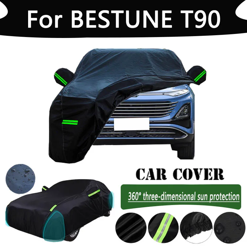 

For BESTUNE T90 Outdoor Protection Full Car Cover Snow Covers Rainwater Sunshine Dustproof Scratches Car Cover