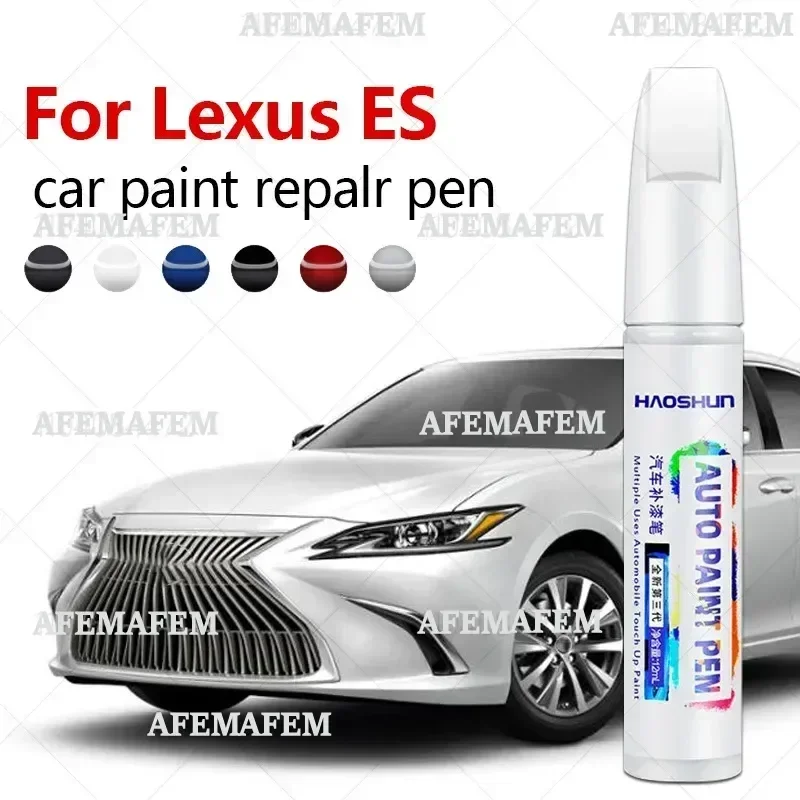 For Lexus ES ES260 ES300 ES350 1989-2025 XZ10 XZ20 Paint Repair Pen Touch Up Scratch Remover DIY Auto Accessories Black White