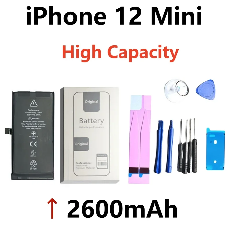 Xilecaly Originele Hoogwaardige Batterij Voor Iphone Se 5 6S 5S 7 8 Plus X Xs Max Xr 11 Pro Mobiele Telefoon Met Gratis Tools Sticker