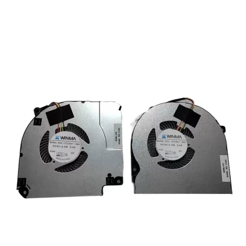 CPU GPU Cooling Fan For Gigabyte G7 MD G7 GD G5 GD G5 MD G7MD G7GD G5GD Gamer Laptop Cooler Radiator DC5V Fans 6-31-NH5E2-202