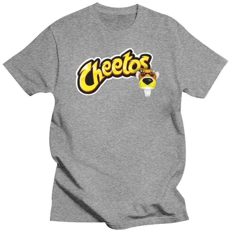 Chester Cheetah Cheetos Chips T Shirt Tee Shirt Mens New T-Shirts Printing New Fashion Men's cotton t-shirt