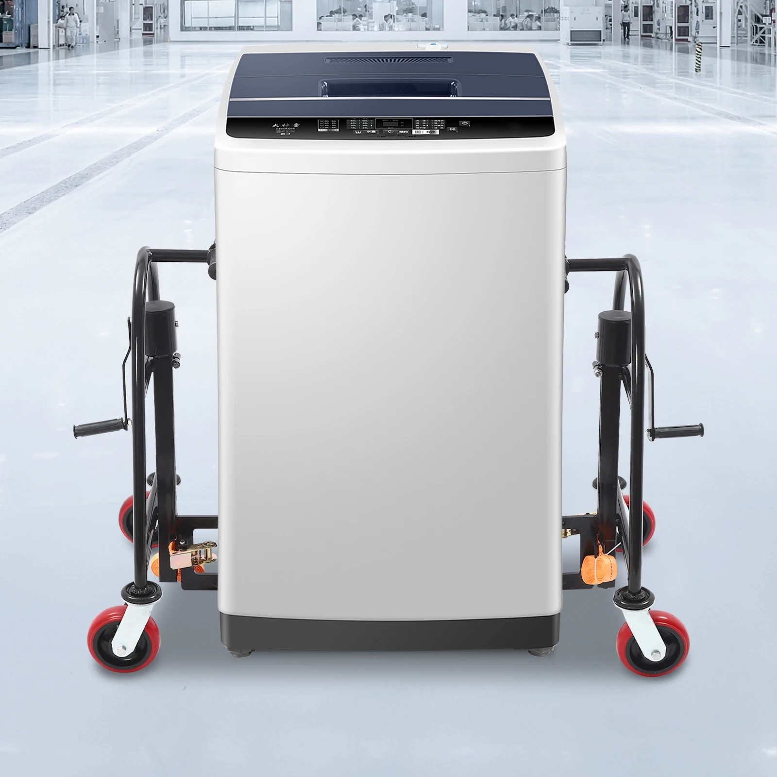 

Ручной инструмент для перемещения мебели, набор для транспортировки тяжелых предметов до 1300 фунтов, инструмент для работы с мебелью с четырьмя универсальными колесами 15,24 см/6 дюймов