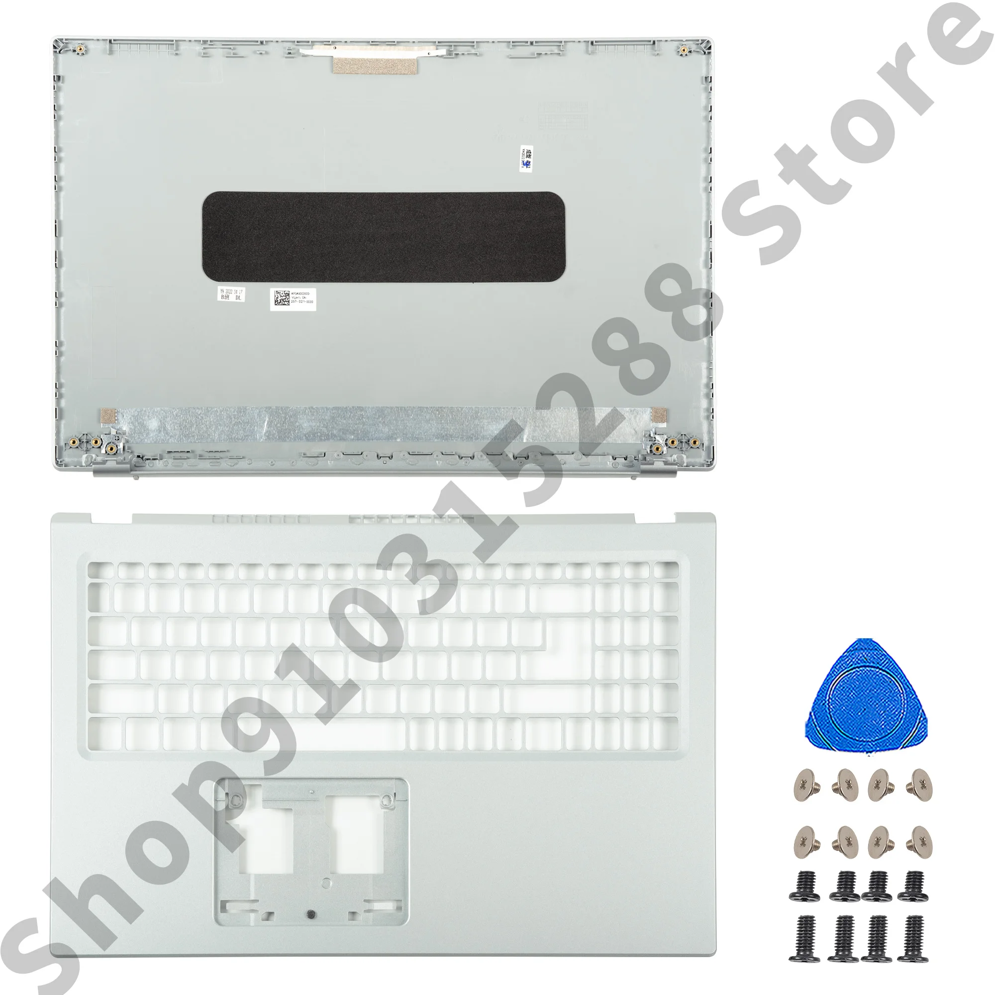 New Housing Case For Aspire N20C5 A315-58G/35 A515-56G EX215-54 LCD Back Cover Plamrest Replace Silver