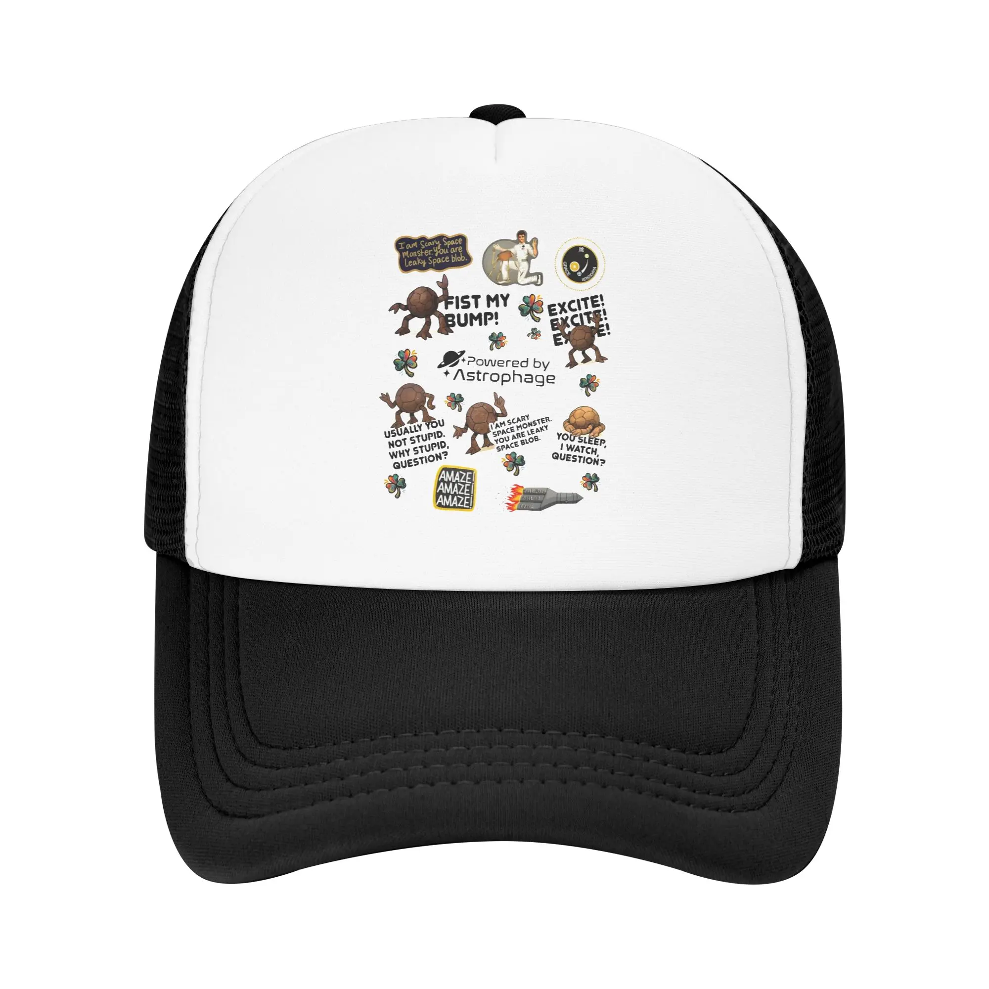 Project Hail Mary Mesh Baseball Caps Adult Sport Sun Hats  Hats Adjustable Polyester Racing Cap Summer Trucker Hats